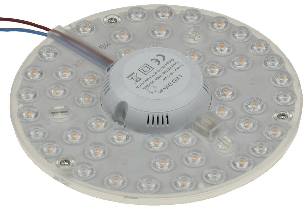 Modul Deckenleuchten für Magnethalter mit ChiliTec 24W Ring Deckenleuchten LED