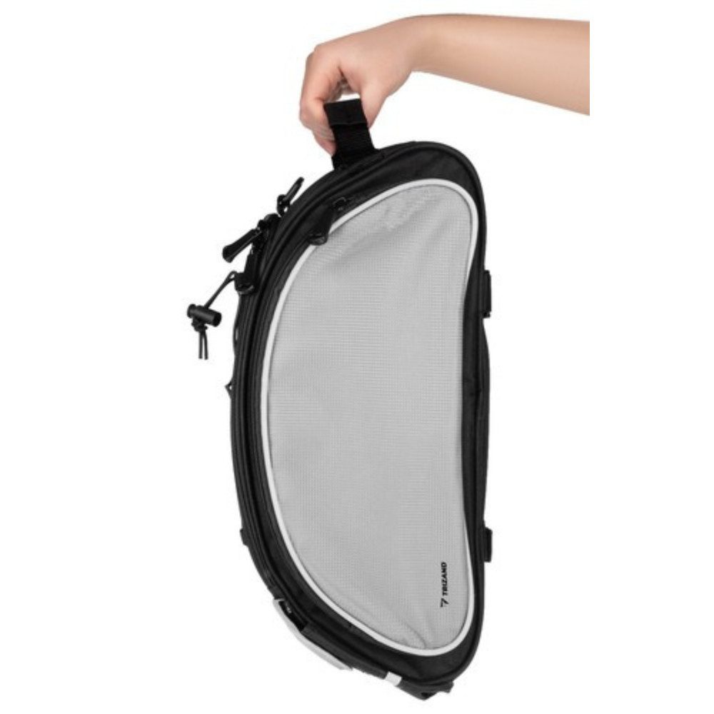 Trizand Fahrradtasche Universelle Fahrradsacktasche 1,2 L (Spar-Set, 1-tlg., reflektierend, praktisch), die Sichtbarkeit des Radfahrers erhöhen