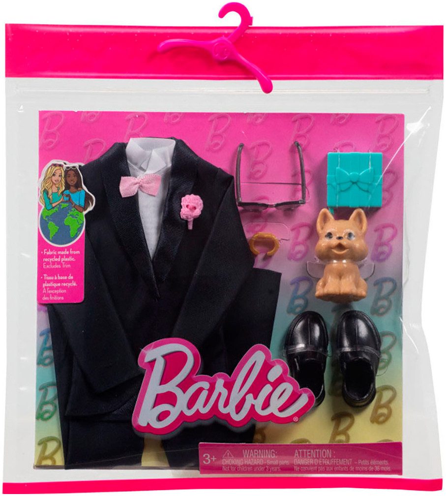 Barbie Puppenkleidung Barbie Fashions, mit Bräutigam-Outfit, günstig online kaufen