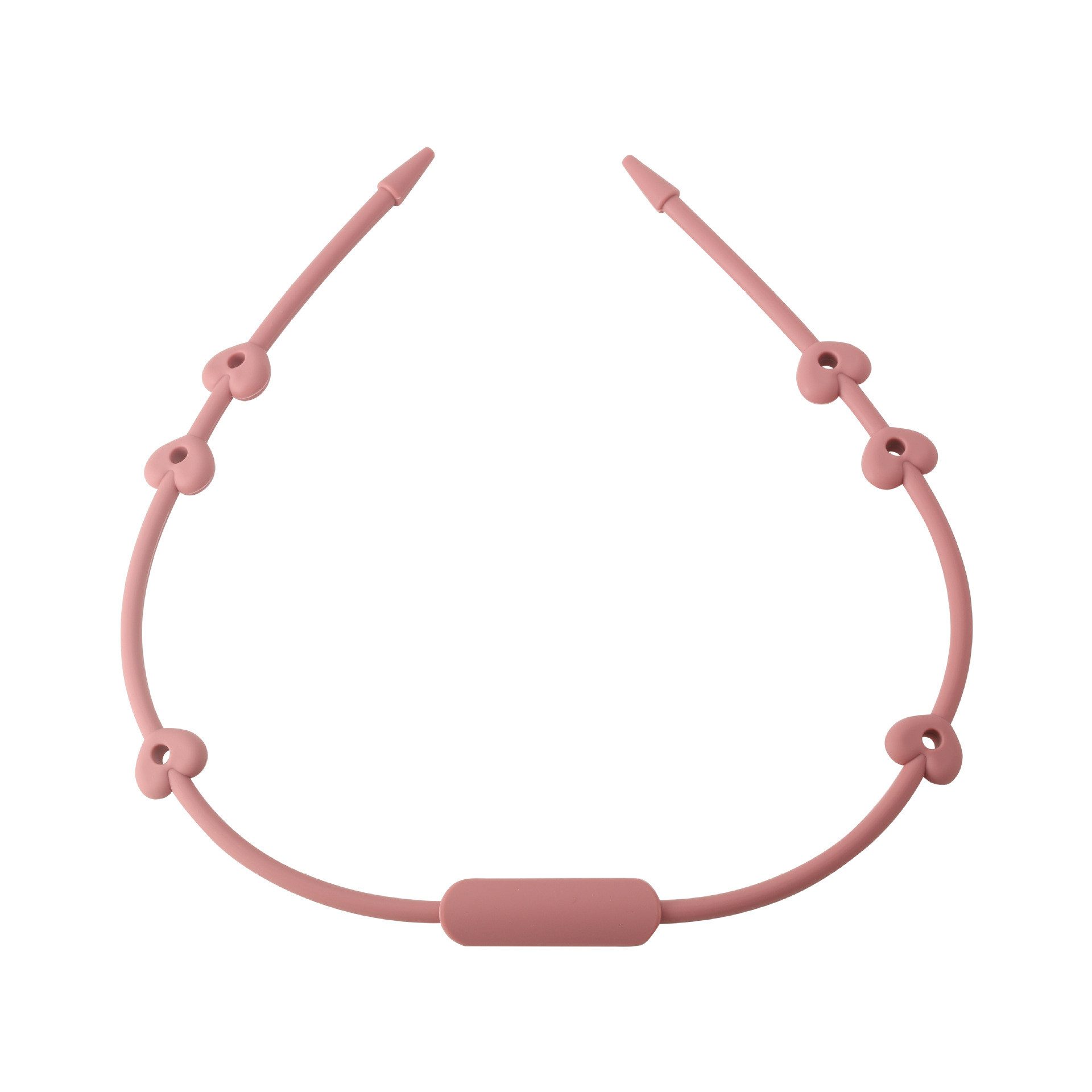 Coonoor Schnullerbefestigung Silikon Spielzeugstraps für Babys, Schnullerclip Set, (2-tlg), Für Kinderwagen Hochstuhl Autositz Fechten