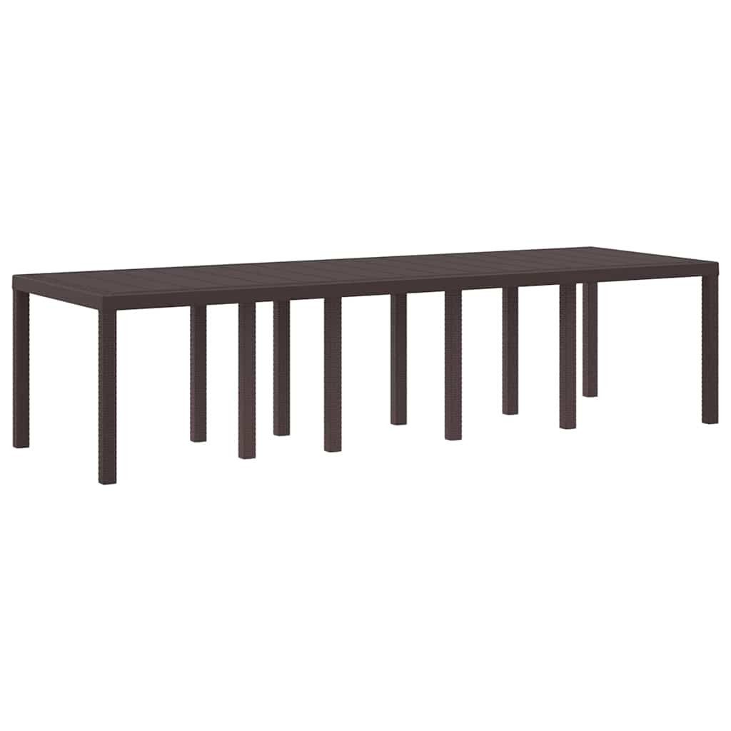 vidaXL Gartentisch Gartentisch Braun 300 x günstig online kaufen