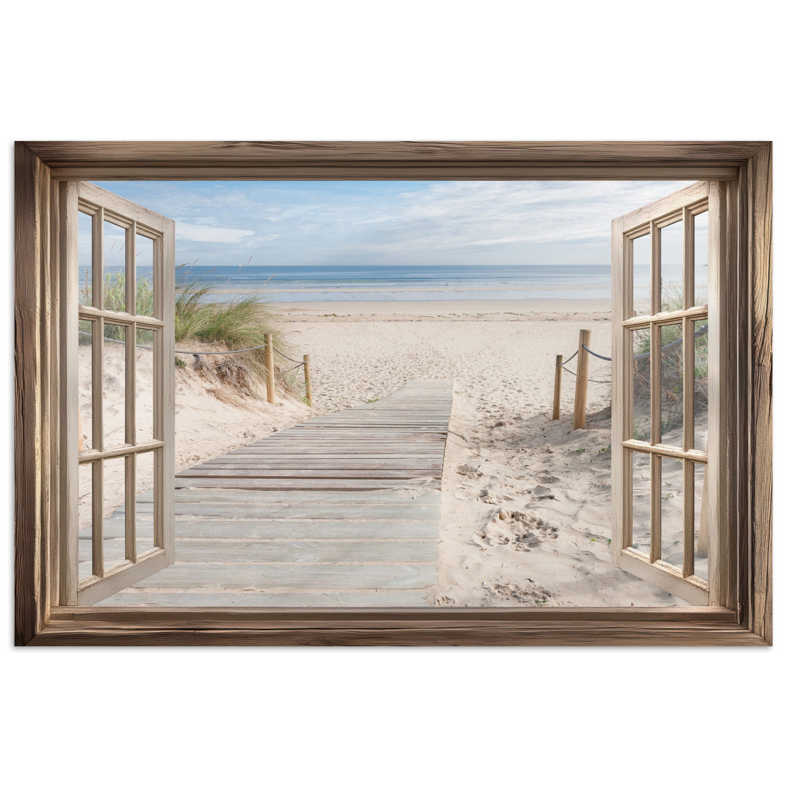 MuchoWow Poster Durchblick - Strand - günstig online kaufen