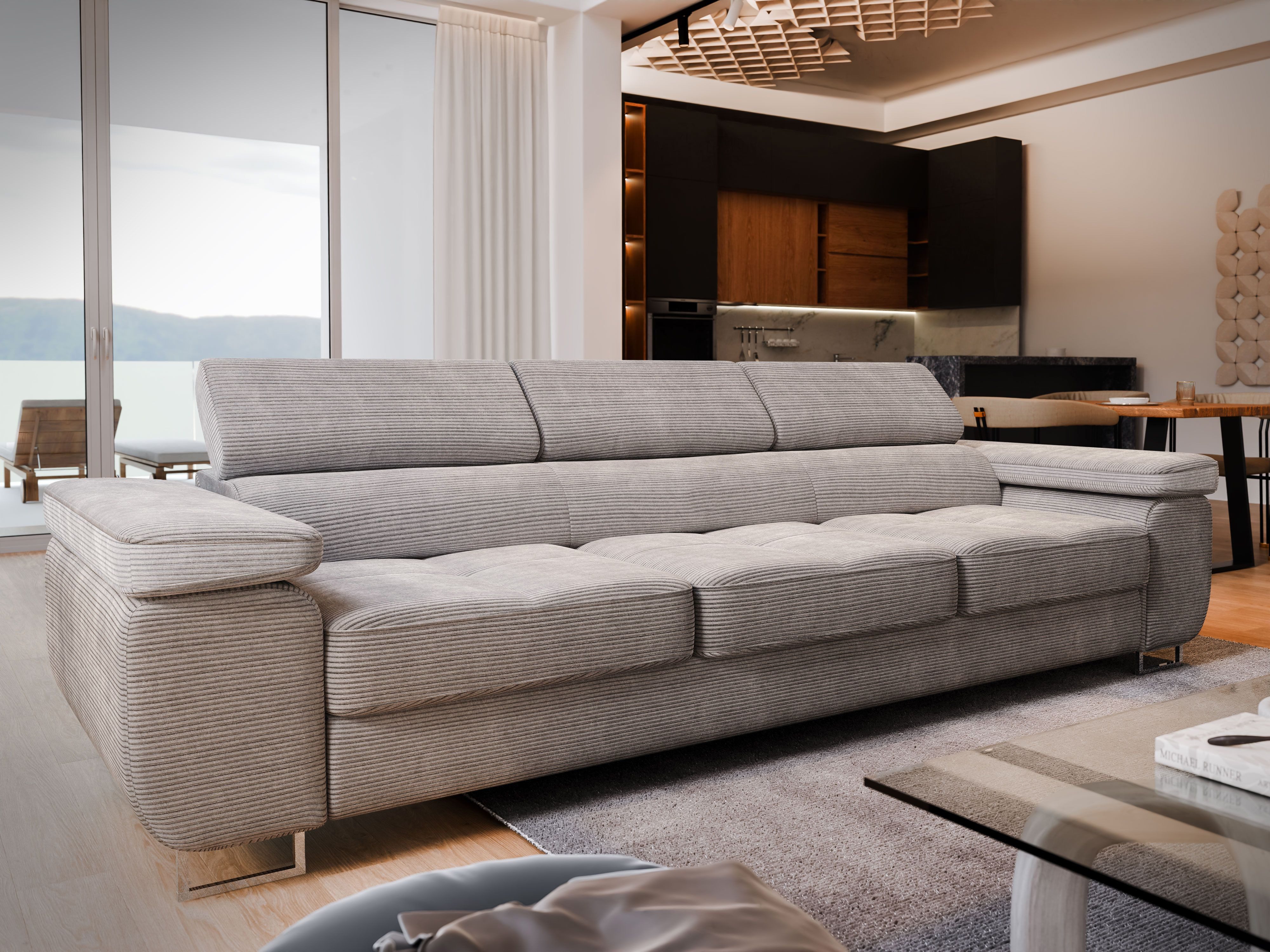 Masseno Sofa MOSINE mit Schlaffunktion, Schlafsofa, günstig online kaufen