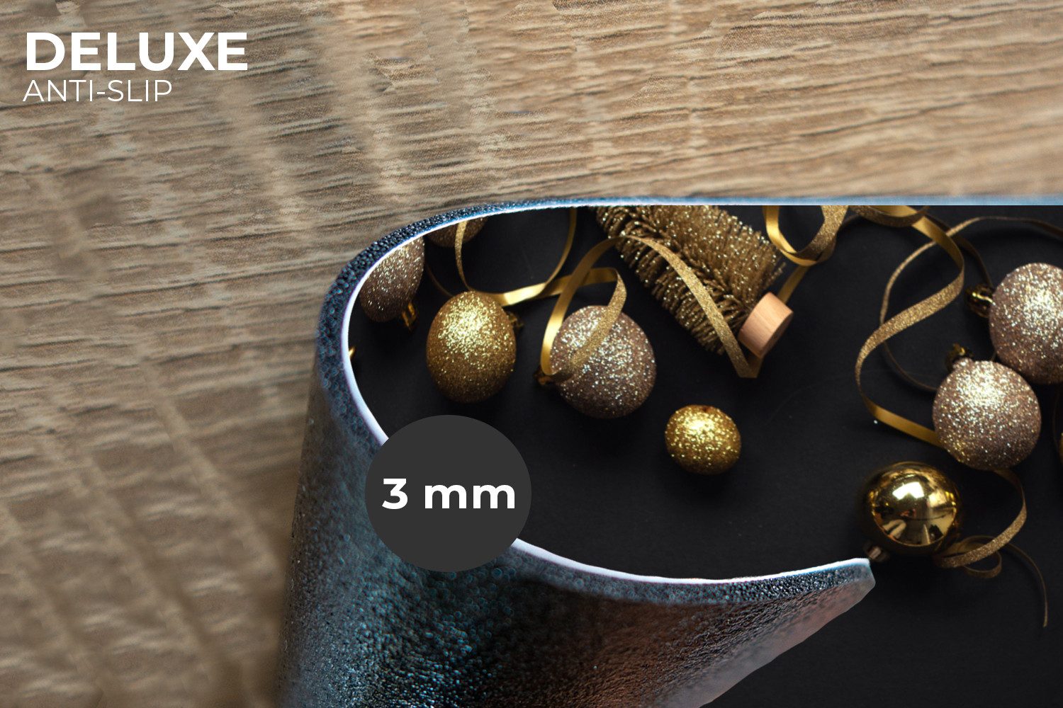 MuchoWow Platzset Weihnachten - Dekoration - Gold, (6-St), Platzsets, Tisch günstig online kaufen