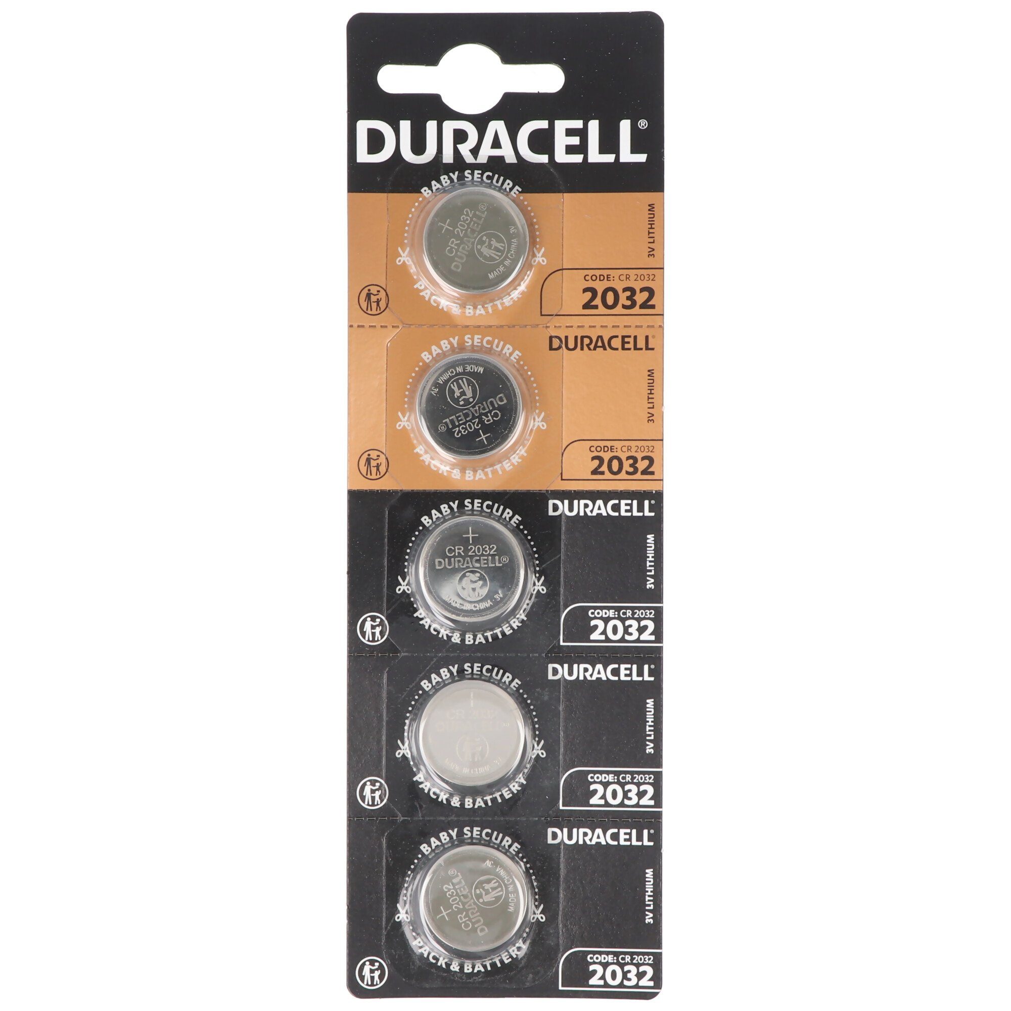 Batterie Kapazitä mit Lithium 5x Duracell Volt bis zu Batterie 180mAh 3 Duracell CR2032