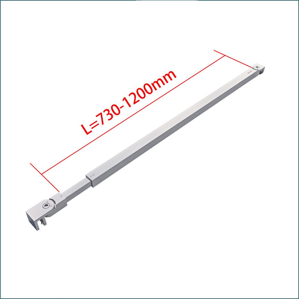 AICA Duschwand Walk in Dusche 8mm Nano Echtglas Duschkabine Glas Dusche, Einscheibensicherheitsglas, (Set), NanoGlas