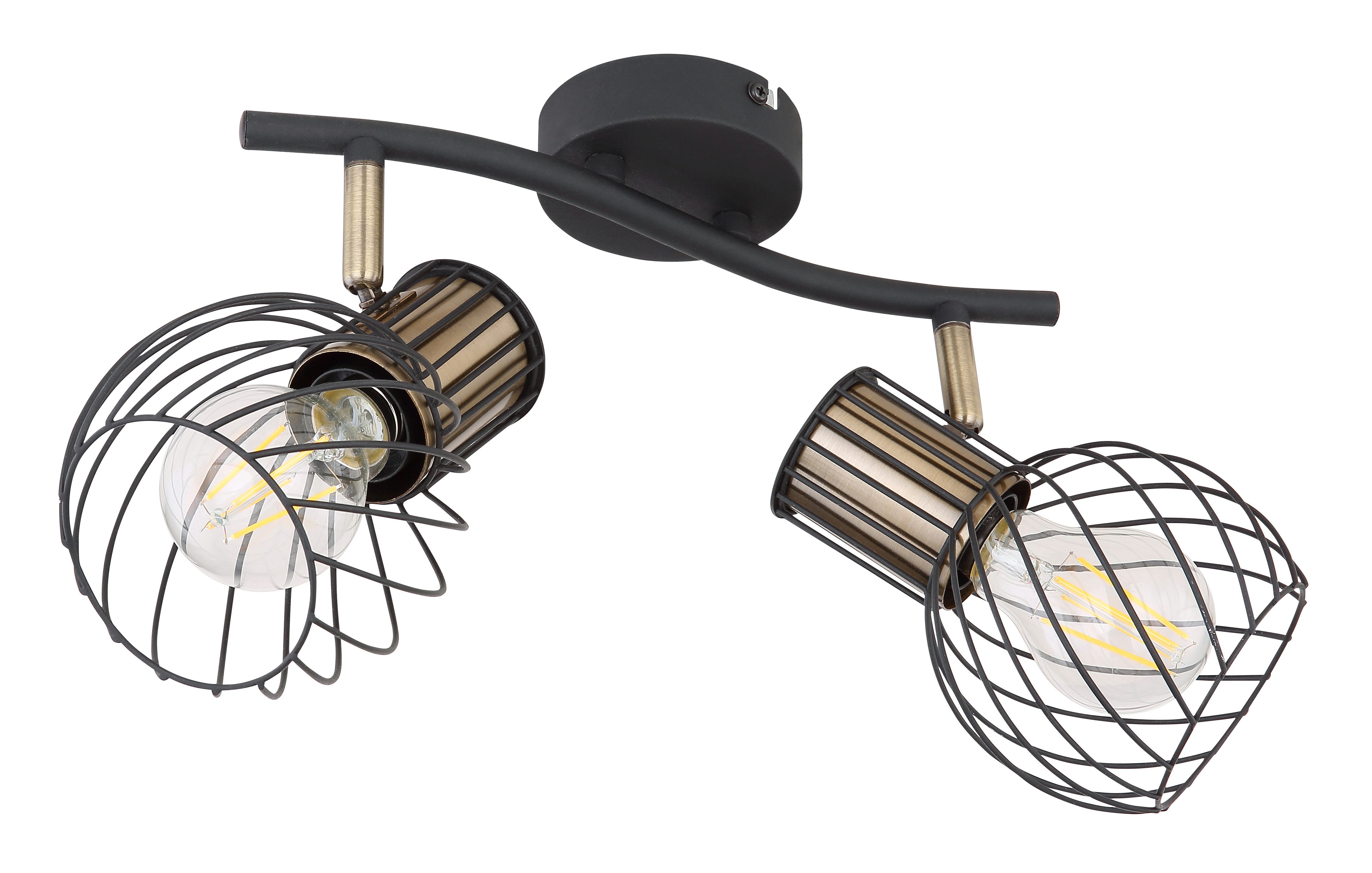 GLOBO LIGHTING Deckenstrahler ARGUSTO, ohne Leuchtmittel, Spot Deckenspot Flur Schlafzimmer Wohnzimmer
