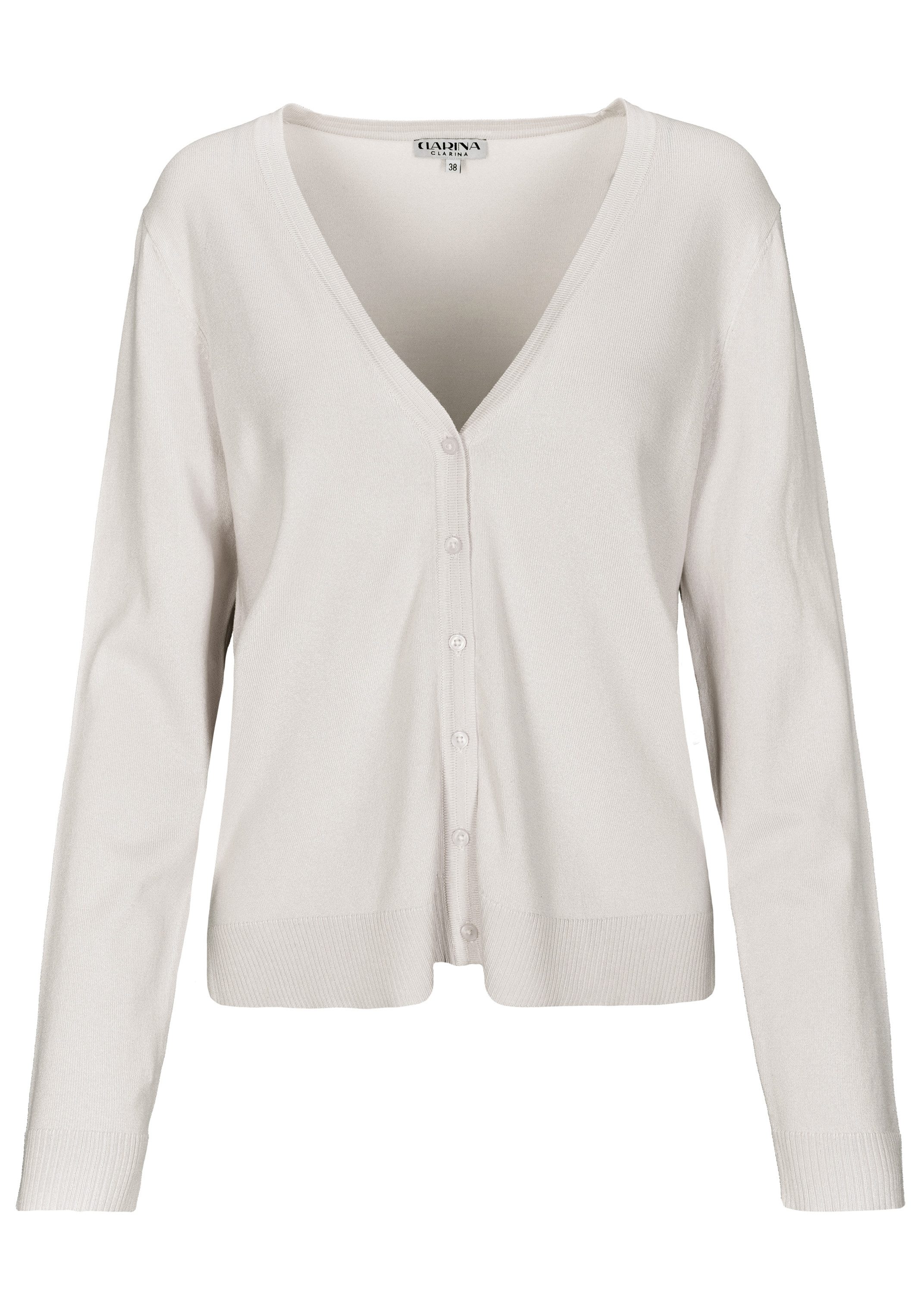 Clarina Strickjacke WALTER Viskose-Polyamid Mischung