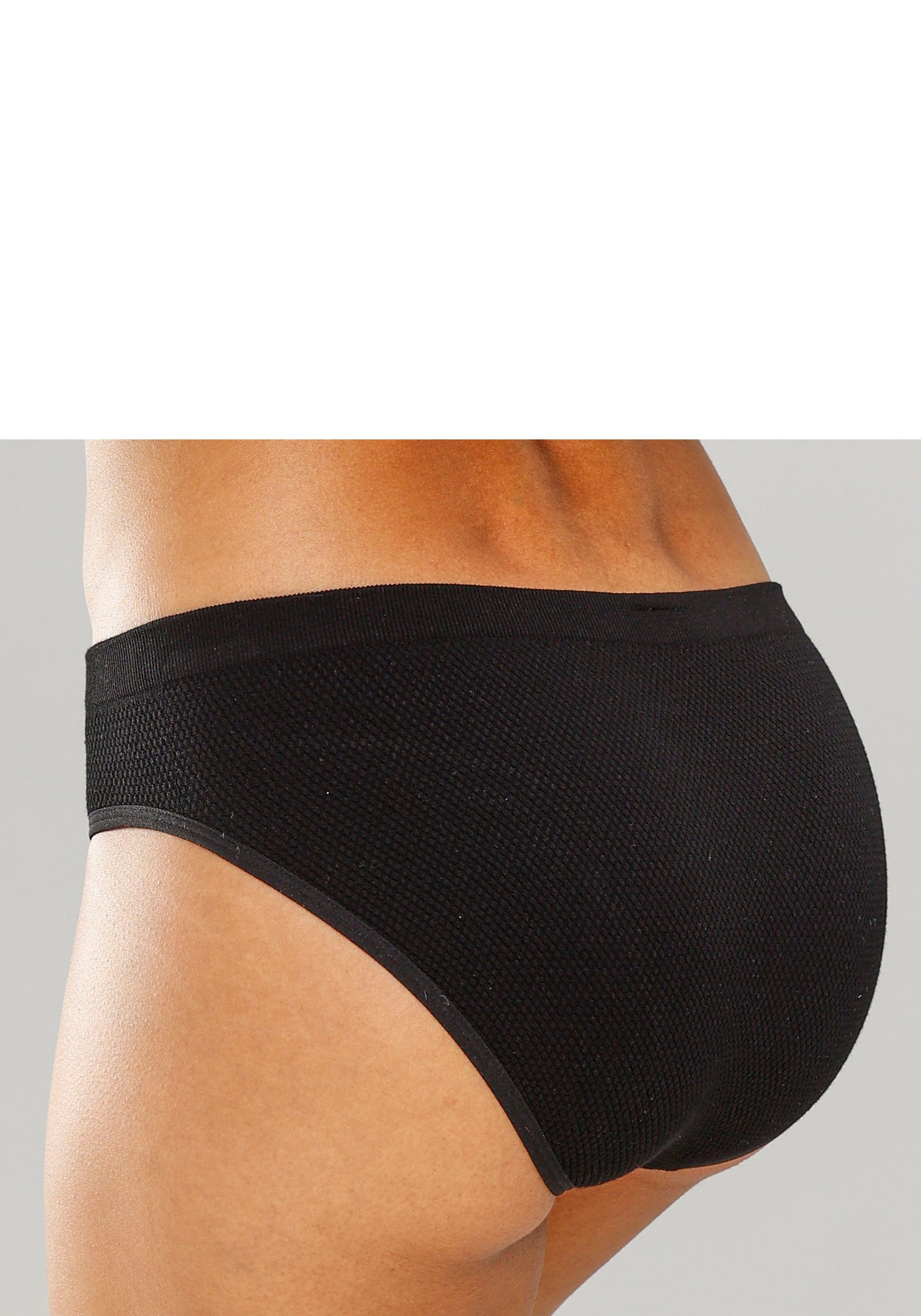LASCANA Slip aus angenehm weicher Baumwolle
