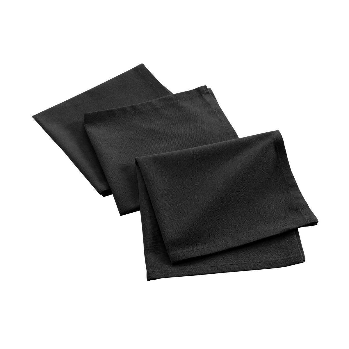 Douceur d'intérieur Stoffserviette Stoffservietten MISTRAL, recycelte Baumwolle, 3er-Set