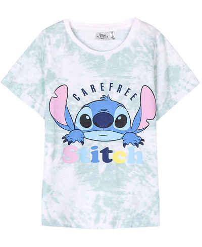 Lilo & Stitch T-Shirt Carefree Kinder Kurzarmshirt aus Jersey Gr. 128 - 164 cm