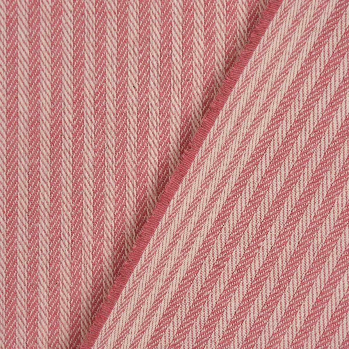 SCHÖNER rosa Größen, SCHÖNER LEBEN. Tischdecke LEBEN. creme Streifen 3mm handmade Tischdecke verschiedene