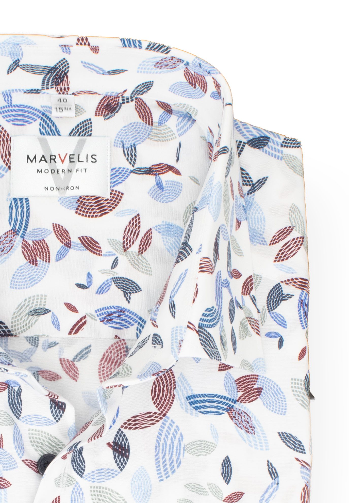 MARVELIS Businesshemd Modern Fit normale, leicht taillierte Schnittführung günstig online kaufen