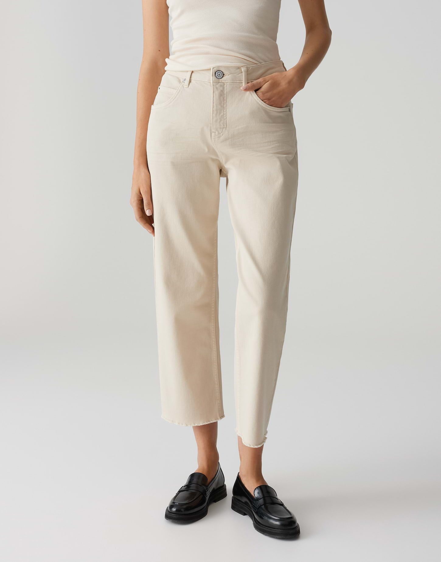OPUS Weite Jeans Momito color