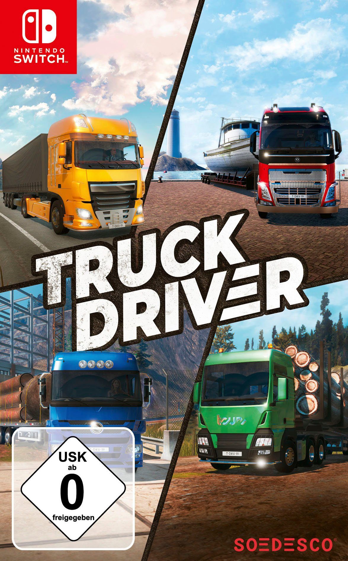 Truck Driver Nintendo Switch, Tauche ein in die Welt der Lastwagenfahrer  und konzentriere dich auf deine Karriere online kaufen | OTTO
