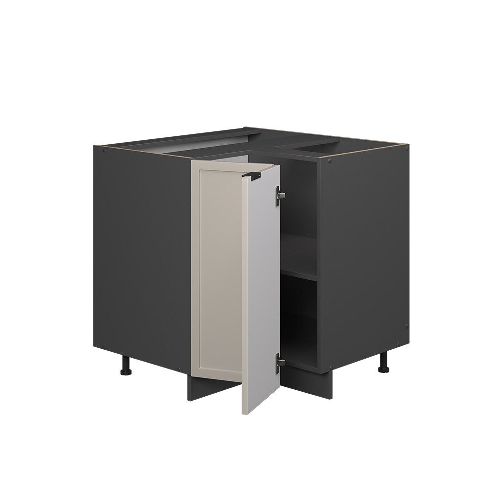 Vicco Eckunterschrank Fame-Line, GrauBeige/Anthrazit, 80.5 cm, günstig online kaufen