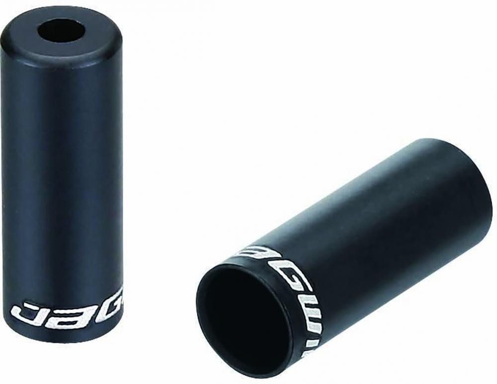 Jagwire Schaltzug Jagwire Endkappen für Elite Sealed Schaltzugaußenhüllen 5 mm Schwarz -