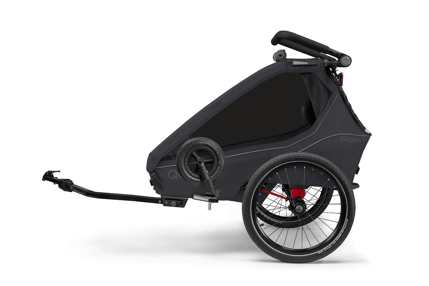 Qeridoo Fahrradkinderanhänger Kidgoo 1 für 1 Kind (2026)
