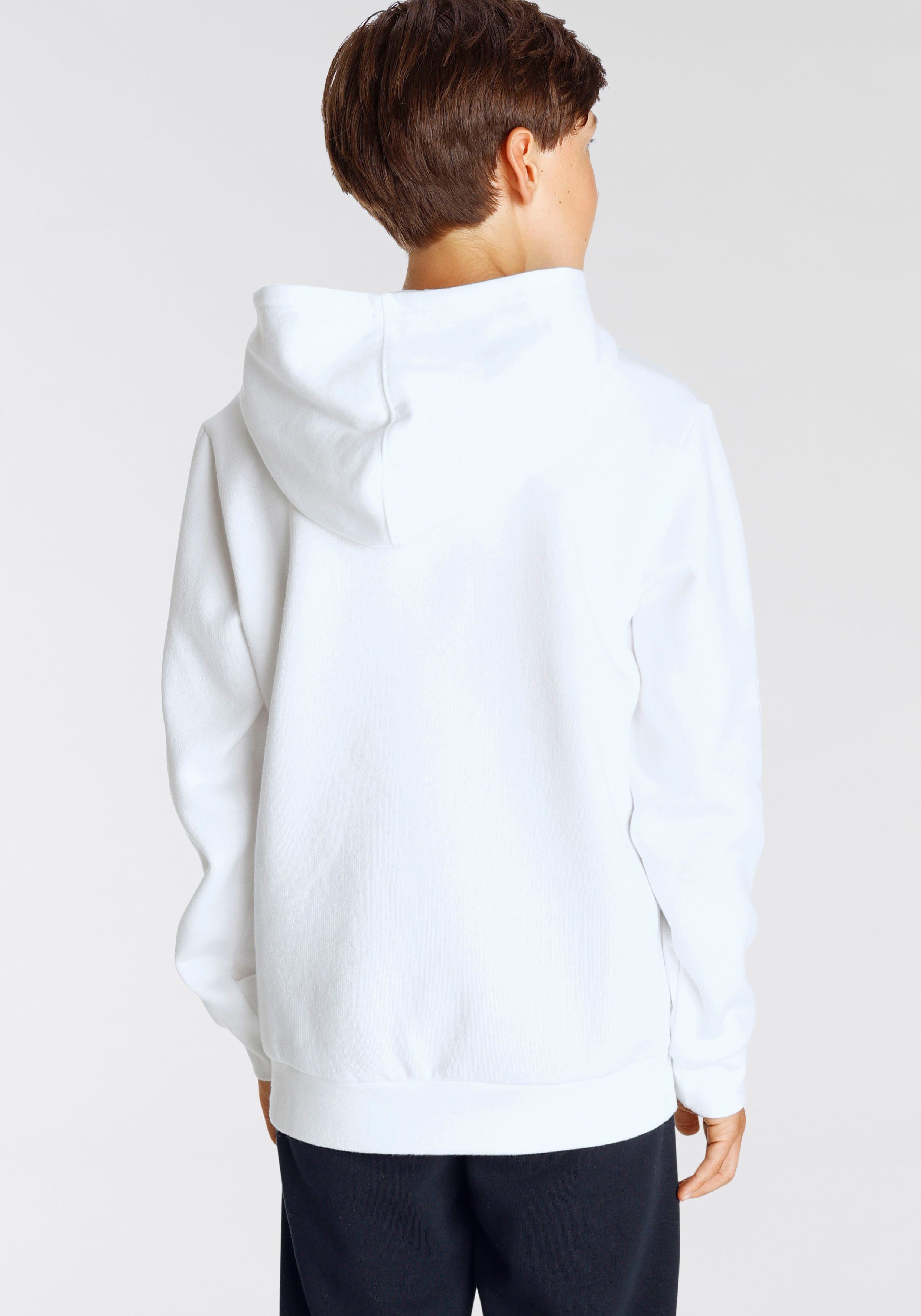 Sweatshirt Logo Sweatshirt Hooded - für Classic weiß Kinder Champion large