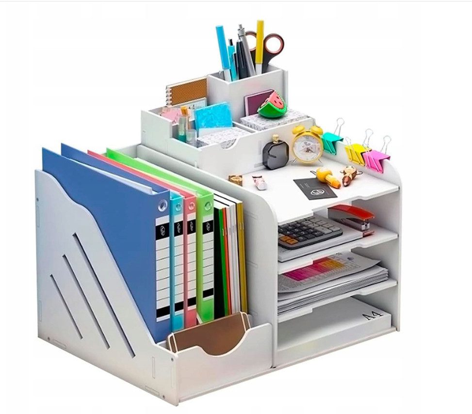 STILVORA Organizer Aktenregal Bücherregal Briefablage Dokumentenablage Steh günstig online kaufen