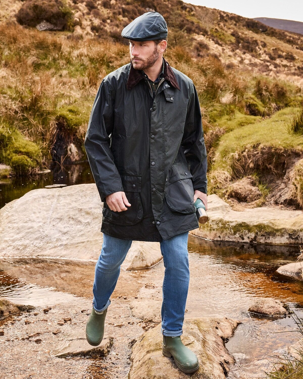 Barbour Allwetterjacke Wachsjacke Border