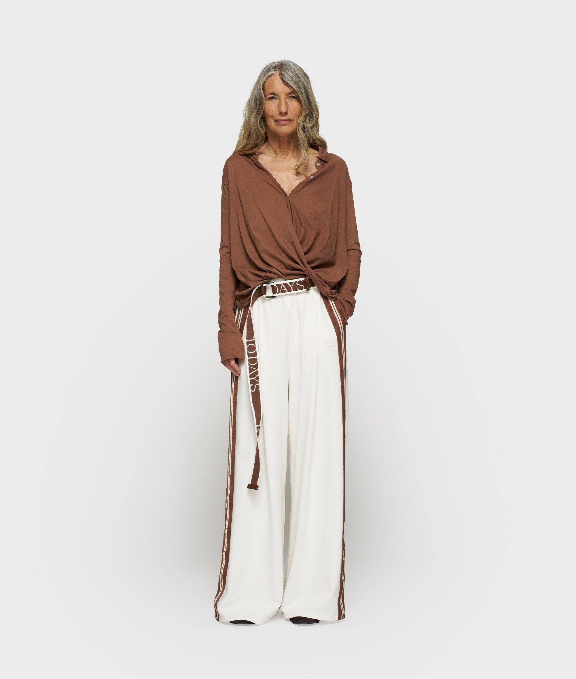 10DAYS 5-Pocket-Hose wide pants günstig online kaufen
