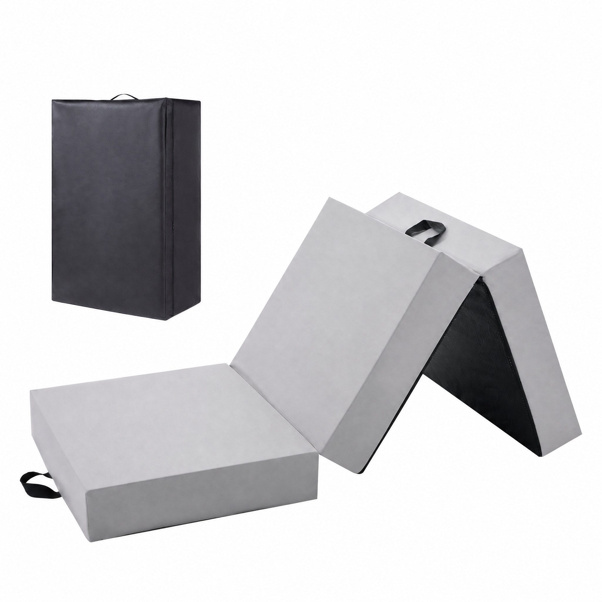 Klappmatratze 15 cm Bambus-Kohle-Memory-Schaum Faltmatratze, Gästematratze Camping, emerspring, 15 cm hoch, Komfortable Faltmatratze für Gäste, Camping und flexible Schlafplätze