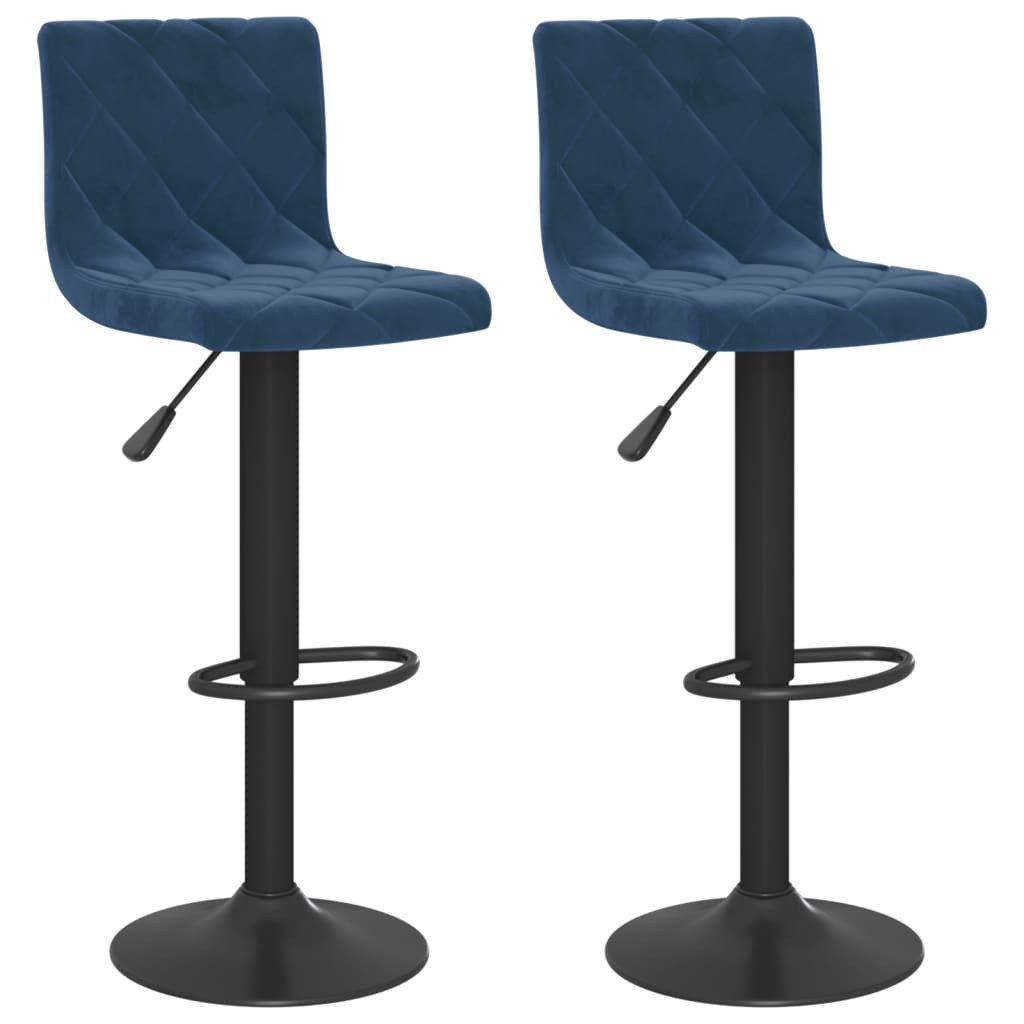 vidaXL Barhocker Barhocker 2 Stk. Blau günstig online kaufen