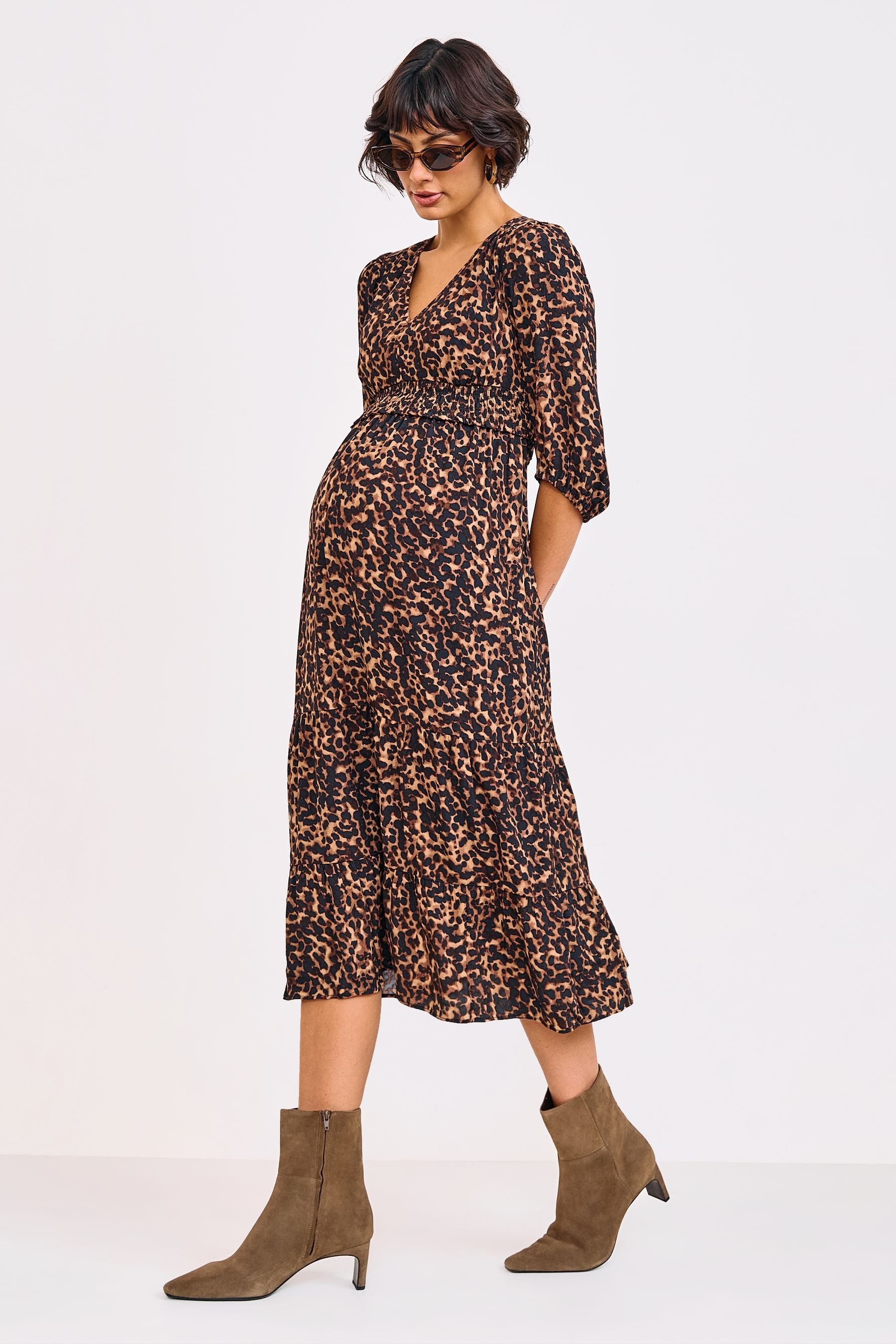 Seraphine Midikleid Seraphine Lift-Up-Midikleid, Umstandsmode (1-tlg)