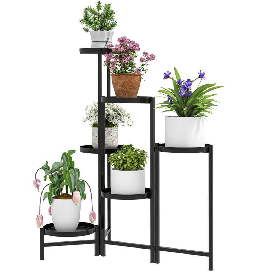 Blumenständer Blumentopfständer, Pflanzenständer mit 6 verstellbaren