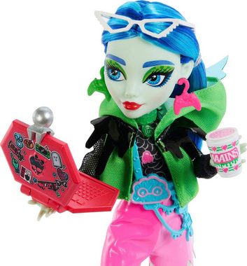 Mattel® Anziehpuppe Monster High, Skulltimate Secrets: Neon Frights, Ghoulia Yelps