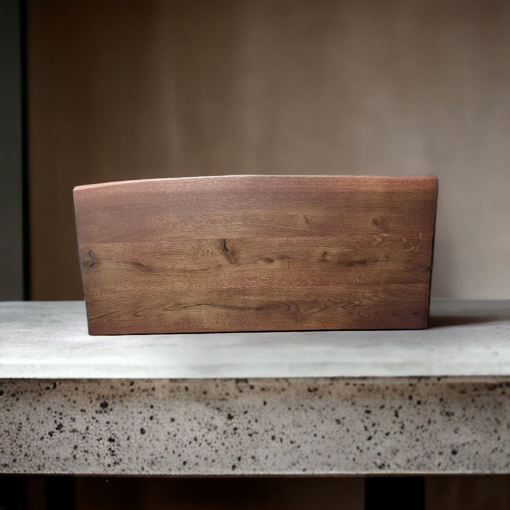 DM-Handel Waschtischplatte Eiche Holzplatte Waschbeckenplatte (als Ergänzun günstig online kaufen