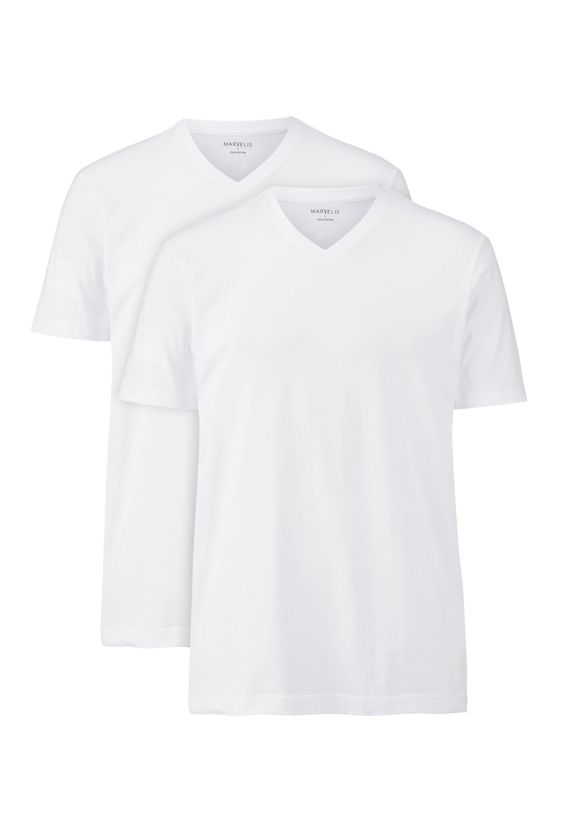 MARVELIS V-Shirt T-Shirt - Doppelpack - günstig online kaufen