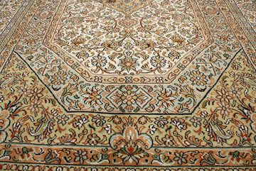Orientteppich Orientteppich Kaschmir Reine Seide 185x123 Handgewebter Teppich, Nain Trading, Höhe: 0.4 mm