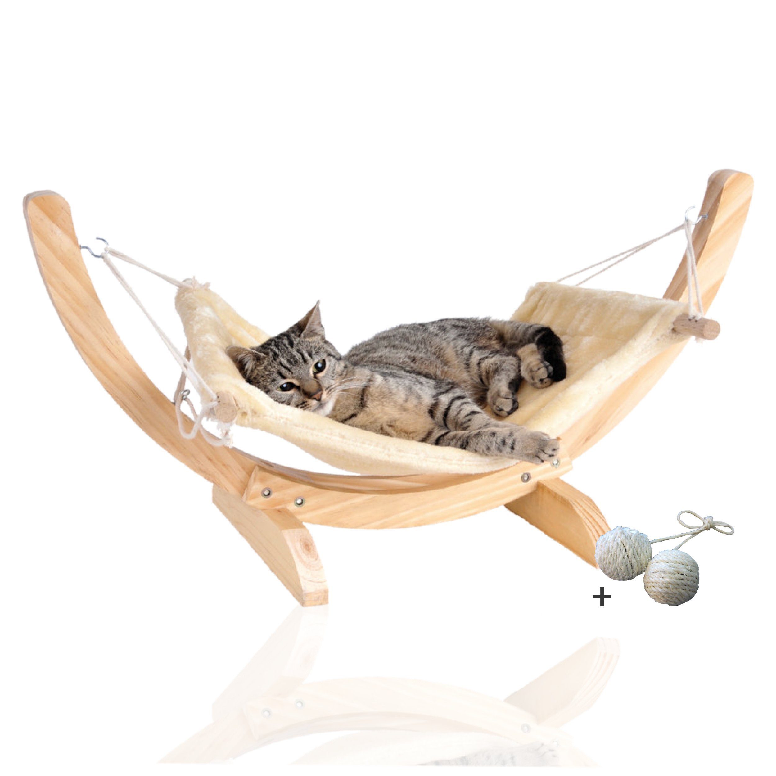 Rohrschneider Katzenliege Katzenhängematte Cat Relax, Schlafplatz Katzenbet günstig online kaufen