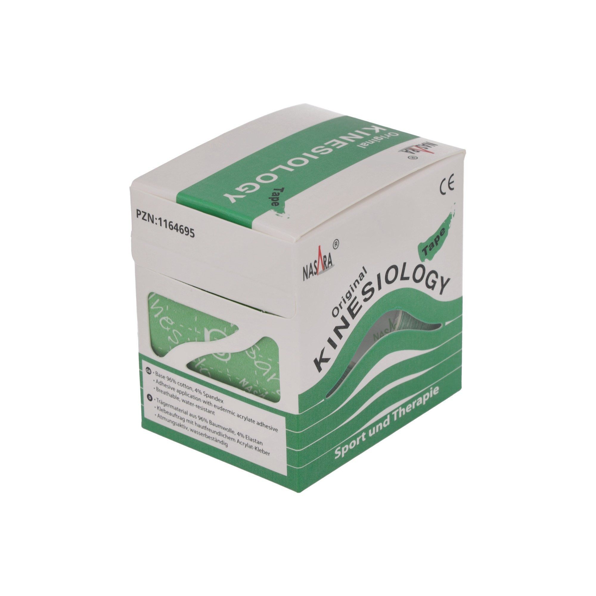NASARA Kinesiologie-Tape 5cm x 5m 12 Farben