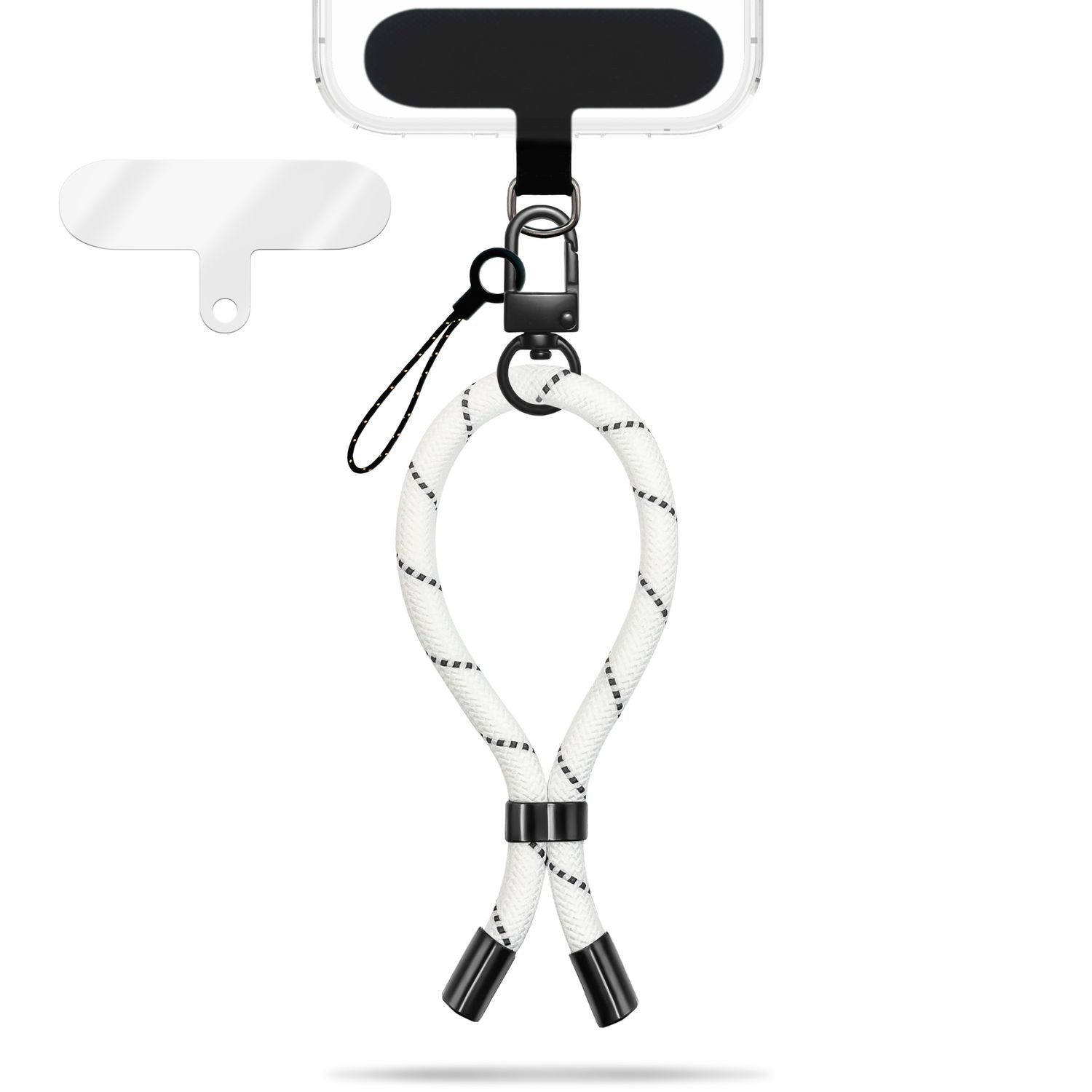 Nalia Handykette Universal Smartphone, Handgelenkschlaufe / Nylon Lanyard / für Handyhülle Schlüssel Kamera