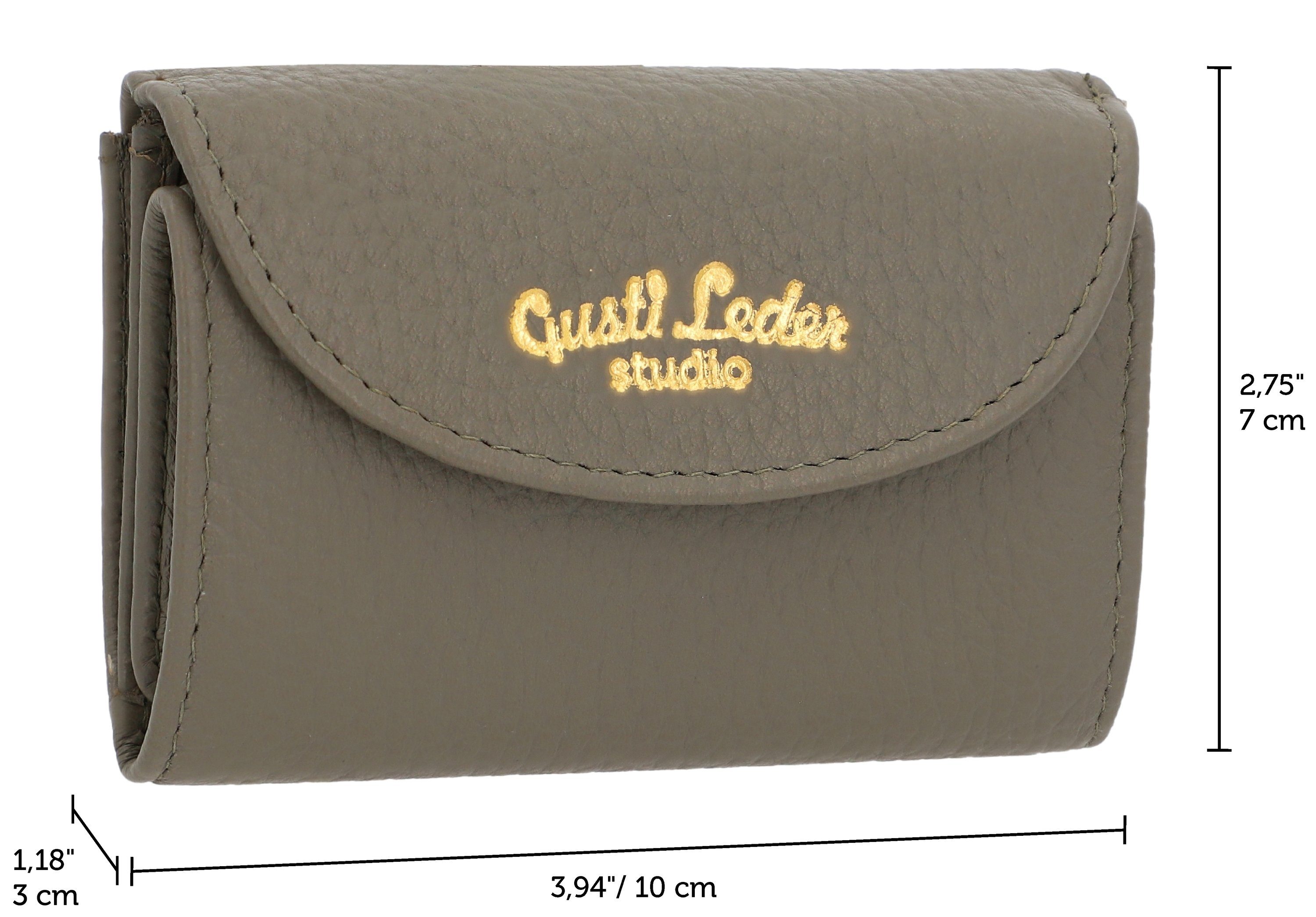 Gusti Leder Geldbörse Gusti Leder Portemonnaie Abella (1-tlg)