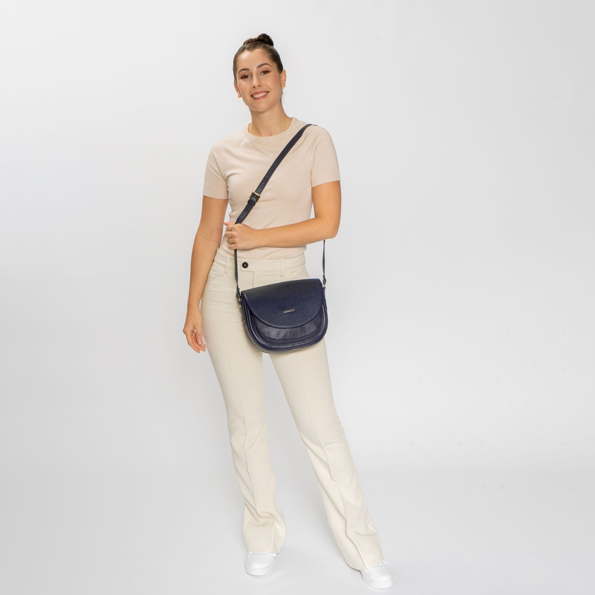 Lazarotti Umhängetasche Bologna Leather, Leder günstig online kaufen