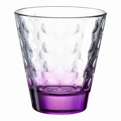 LEONARDO Glas Optic violett 215 ml, Glas