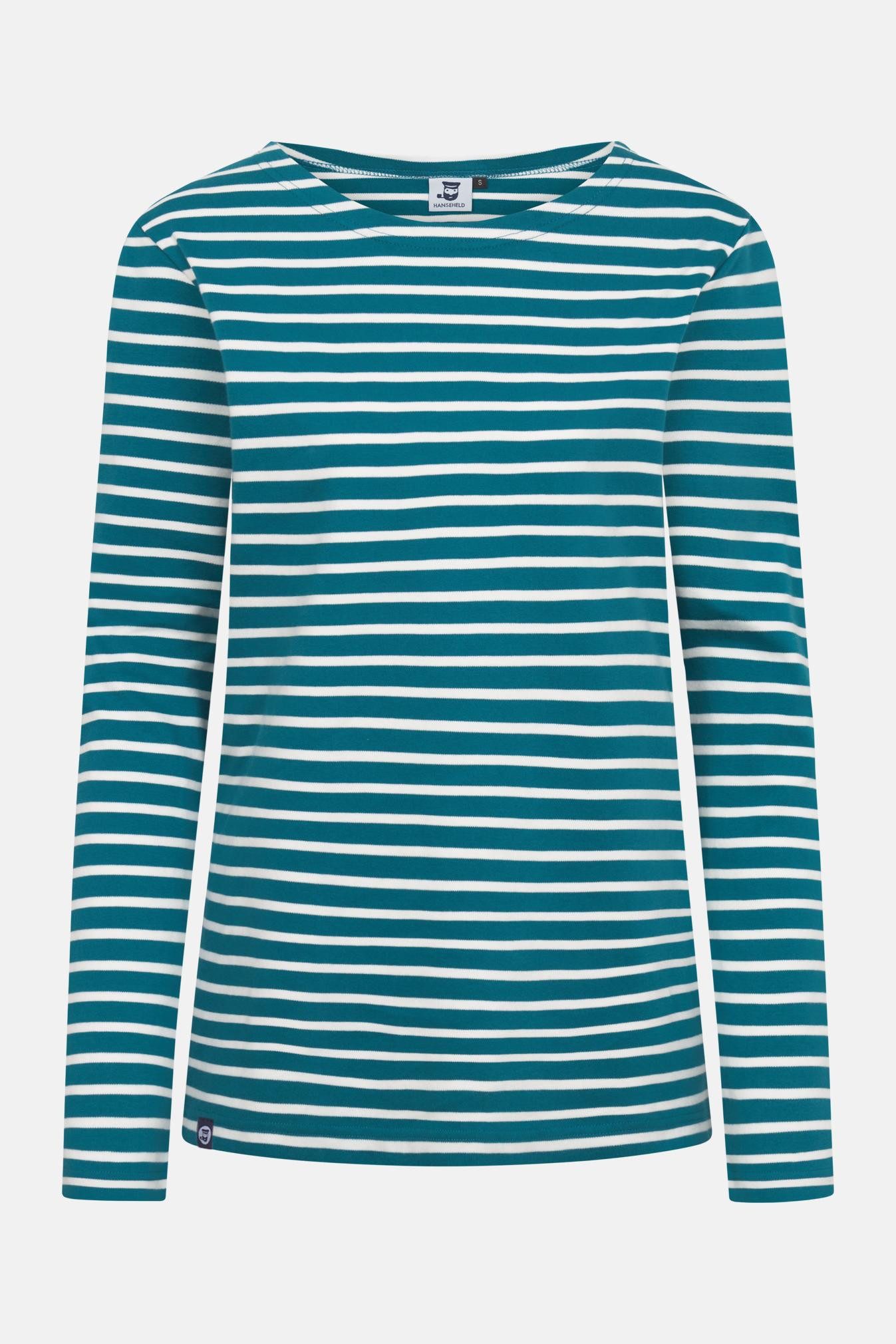 HANSEHELD Langarmshirt Streifenshirt Damen
