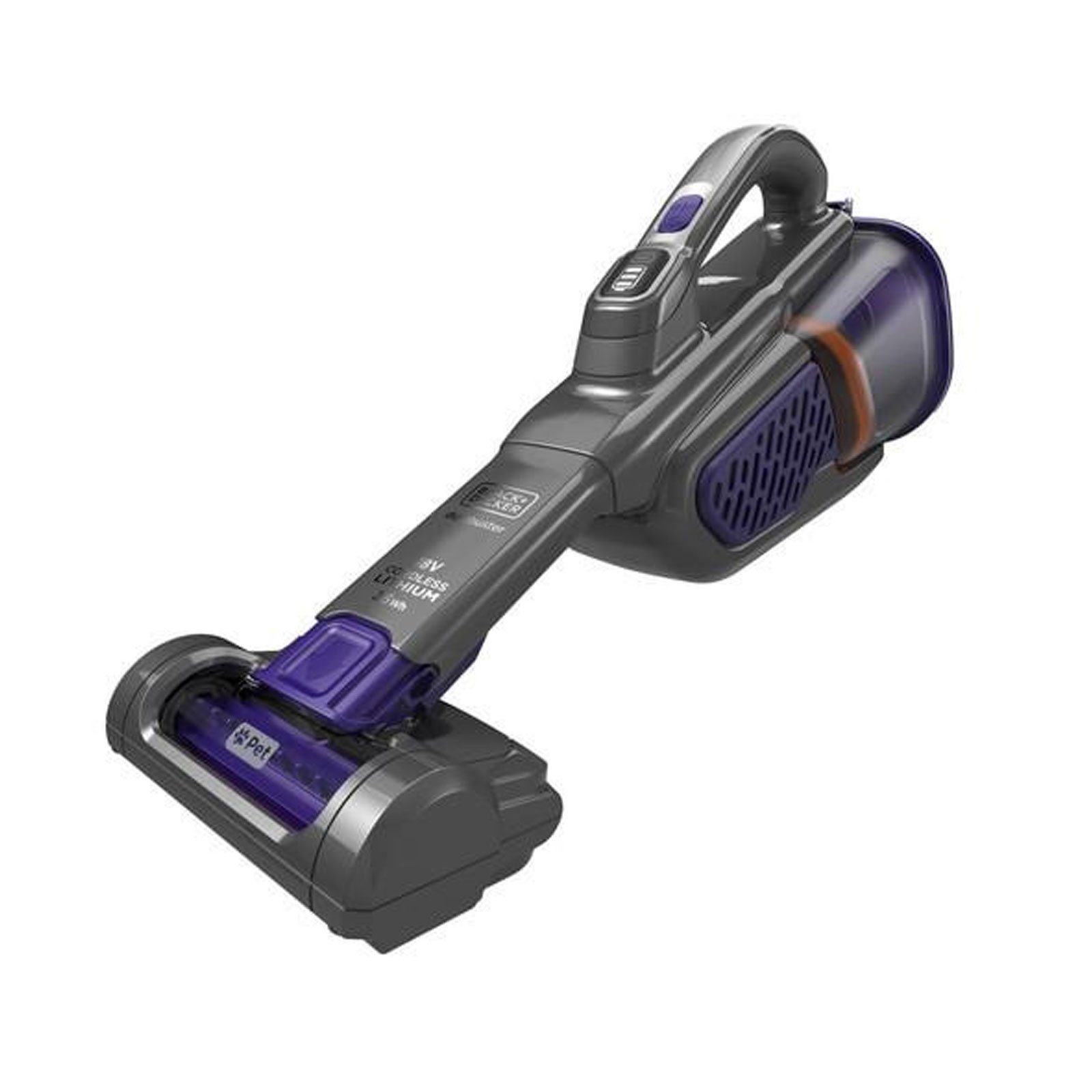 Black + Decker Akku-Stielstaubsauger BHHV520BHFP Akkustaubsauger – Bild 2 von 5