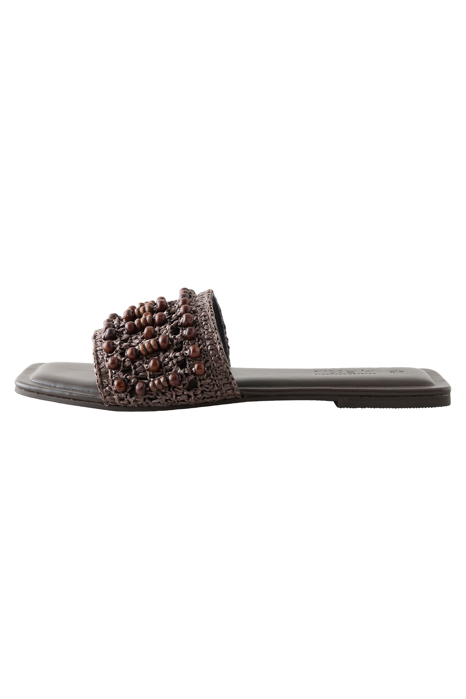 Next Forever Comfort® zehenfreie Pantoletten mit Perlen Pantolette (1-tlg)