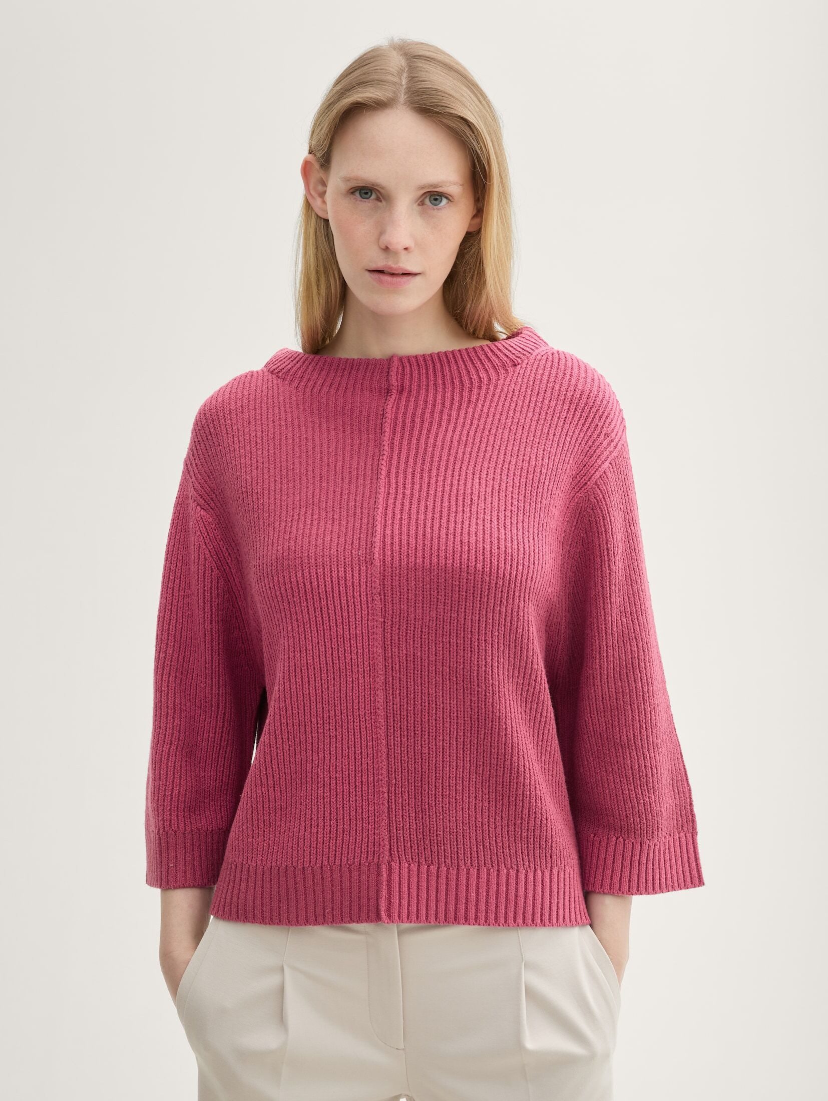 TOM TAILOR Strickpullover Gestrickter Pullover mit günstig online kaufen