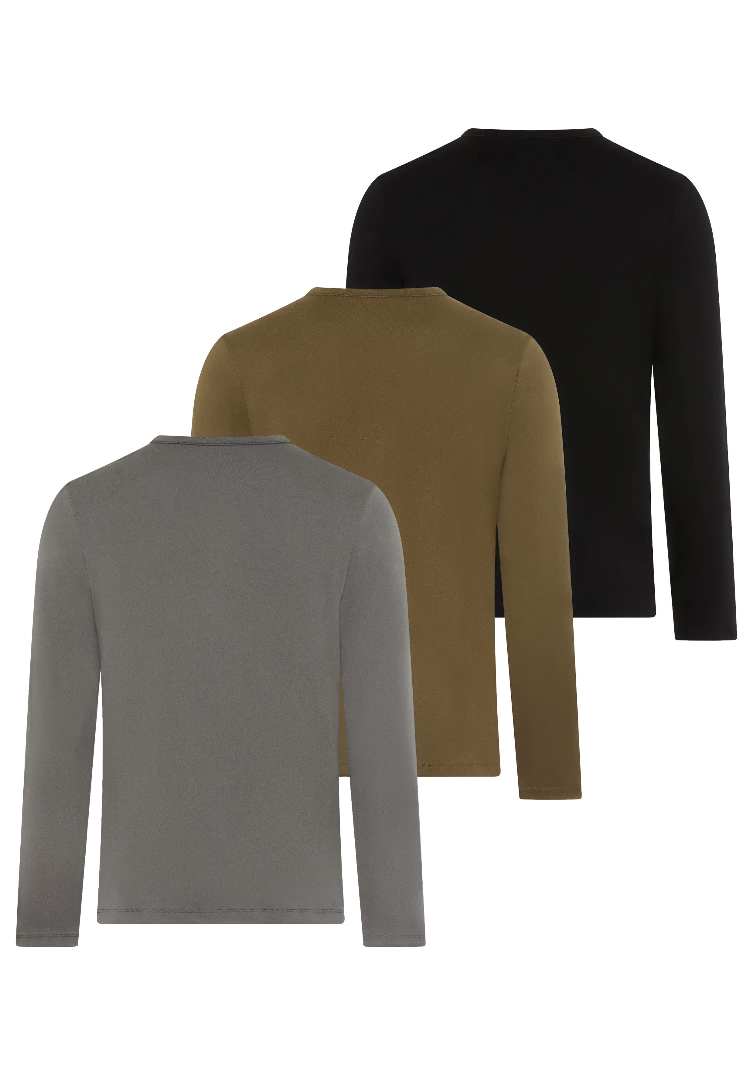 HUGO Langarmshirt LS-SHIRT RN TRIPLET (Set, günstig online kaufen