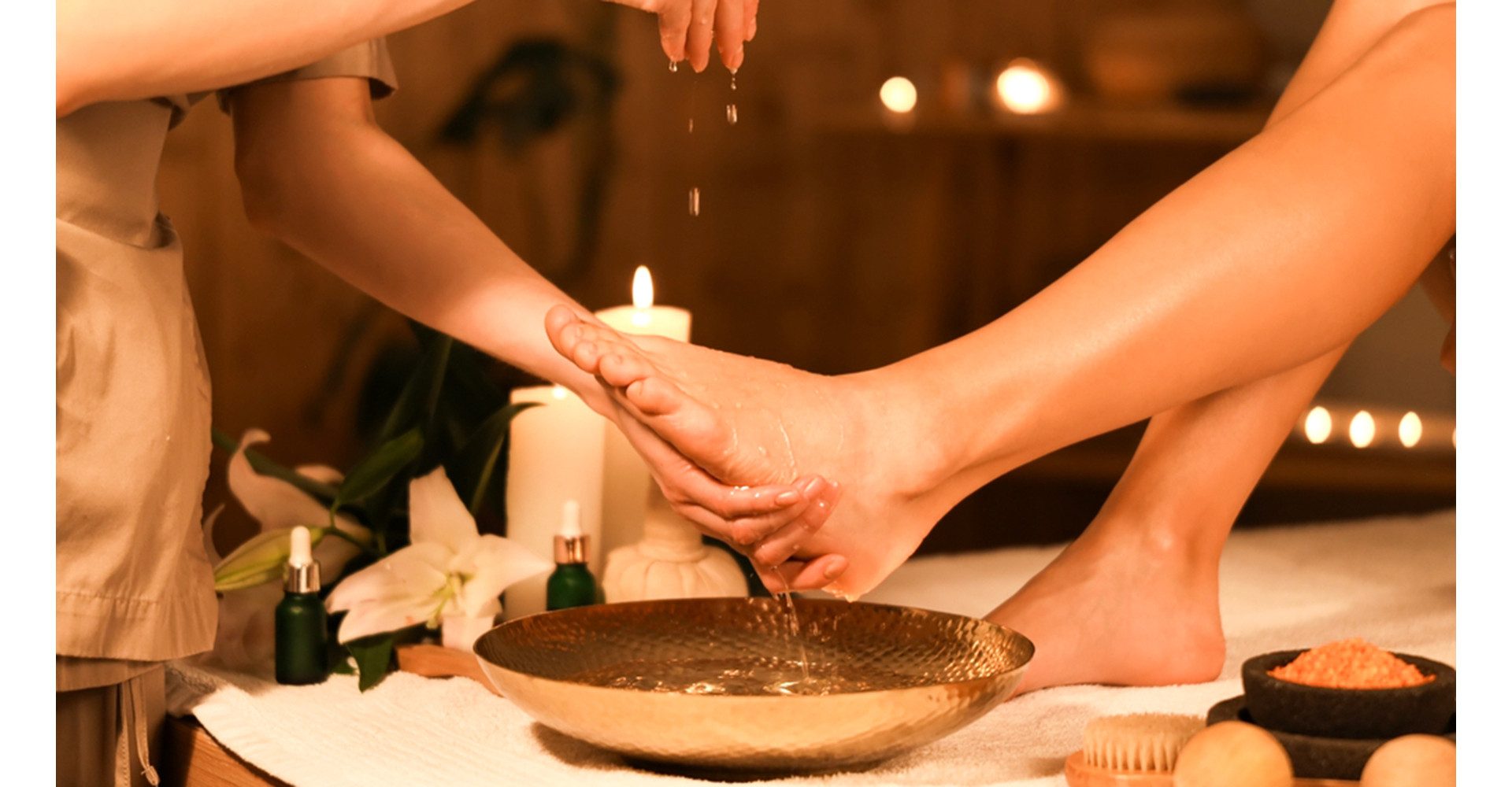 Jochen Schweizer Erlebnisgutschein Fußpflege mit Massage Bad Salzuflen, Wellness für die Füße – spürbare Leichtigkeit erleben