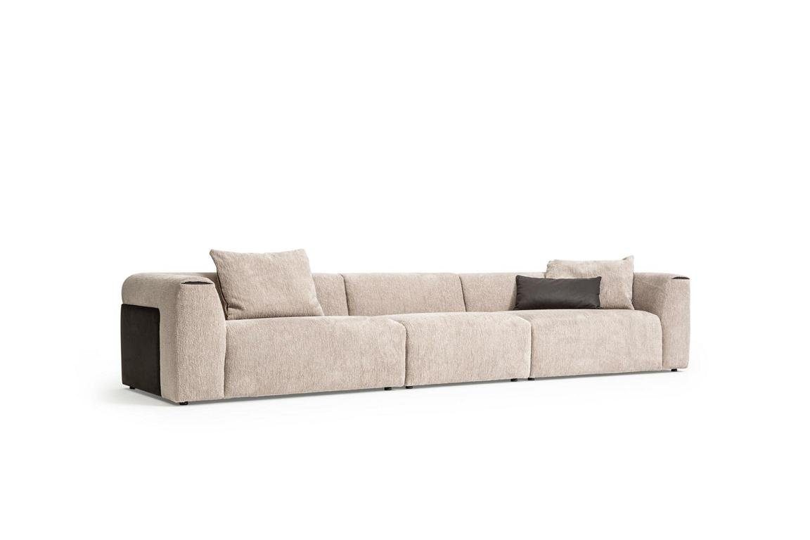 Sofagarnitur Fünfsitzer in Sitzer + Moderne 5 JVmoebel Eckcouchgarnitur, Made + 2x Sofa Europe (Nur Wohnzimmer-Set Sessel), 3 Dreisitzer