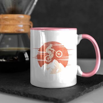 Trendation Tasse Trendation - Moutainbike Geschenk Tasse Mountainbiker Geschenkidee Kinder Kaffeetasse Männer Accessories Grafik MTB