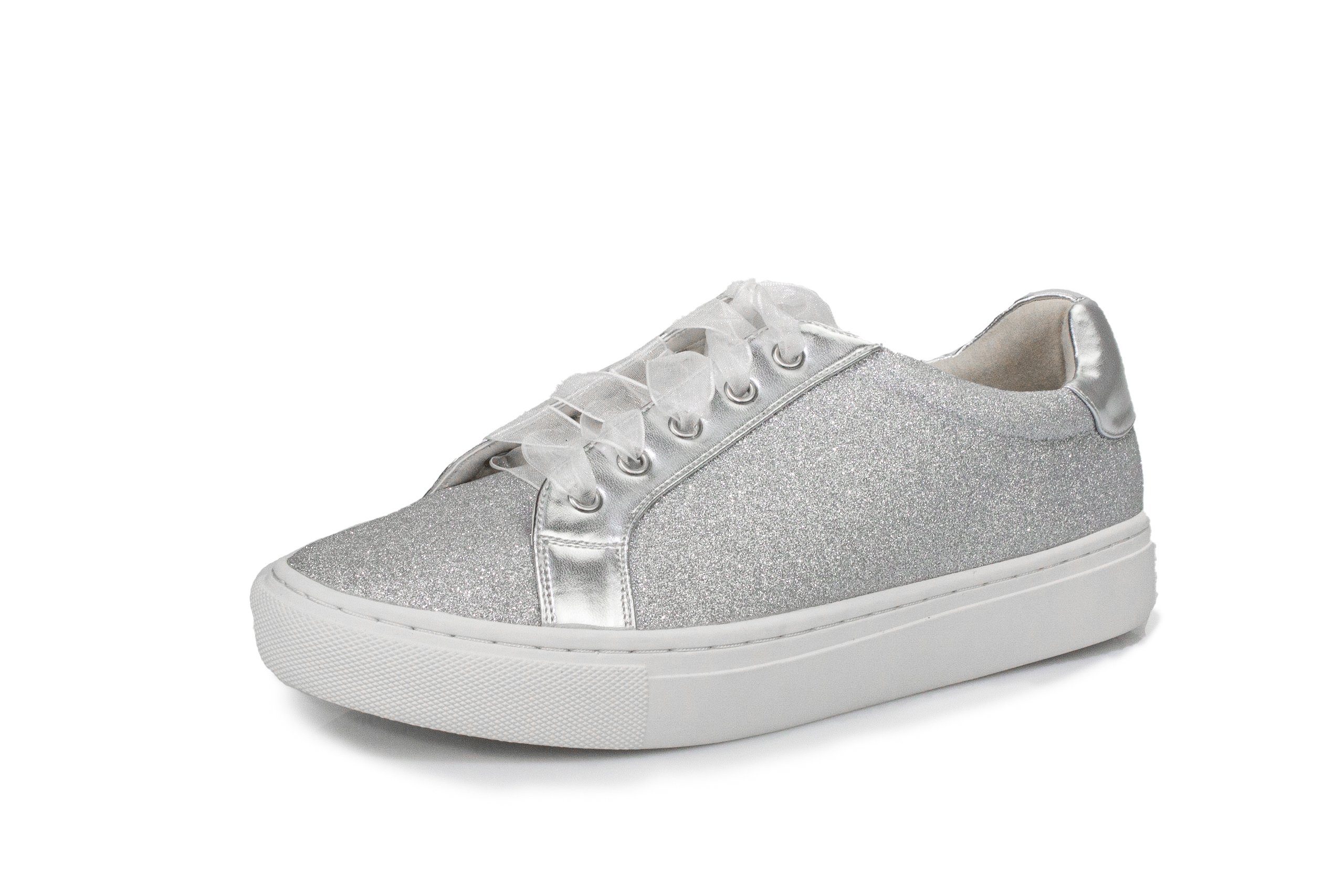 White Lady 933 Glitter - Brautsneaker Кросівки