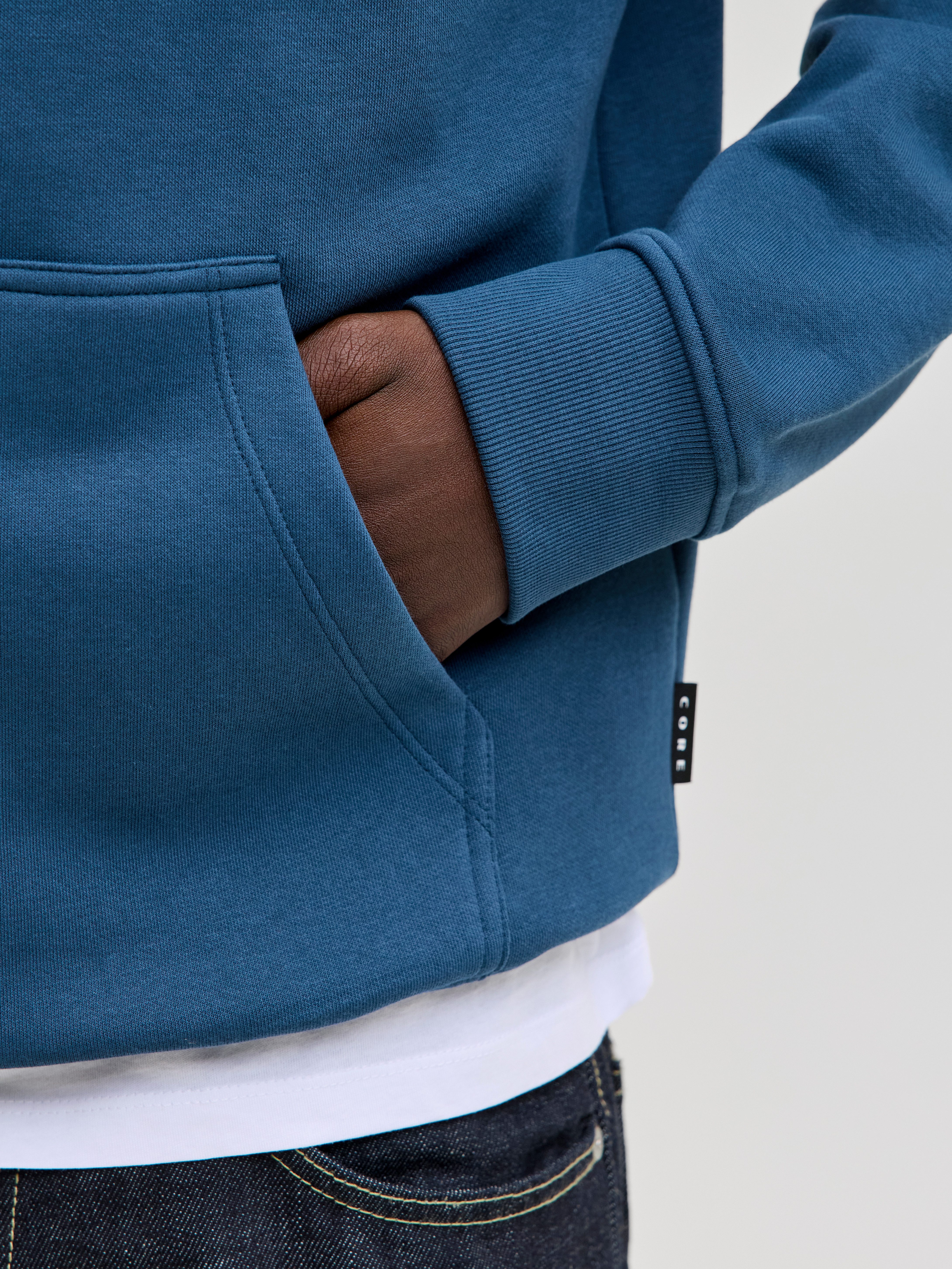 Jack & Jones PlusSize Kapuzensweatshirt JCOFUSION BRANDING SWEAT HOOD PLS – Bild 3 von 5